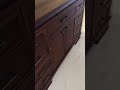 Комод из термоясеня #woodworking #wood