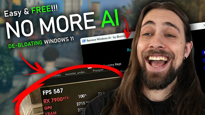 Use this for FREE to DE-BLOAT your Windows!! Remove AI Features, Block Future Updates & More!
