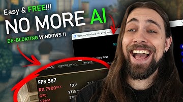 Use this for FREE to DE-BLOAT your Windows!! Remove AI Features, Block Future Updates & More!