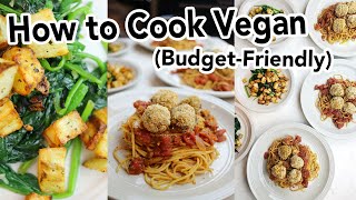 How to Cook Vegan Dinner For 4 People Under $20 // Vegan Dinner Party Under $20