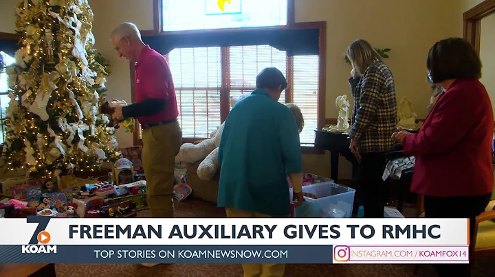 Freeman Auxiliary Gives to Ronald McDonald House (...