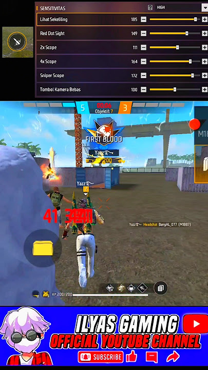 AIM LOCK NEW SENSITIVITAS HEADSHOT TERBARU 2025 🎯
