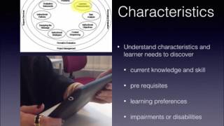 Kemp's Model of Instructional Design 02 learner characteristics