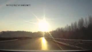 Жесть! Взрыв метеорита над Челябинском! Meteorite fall