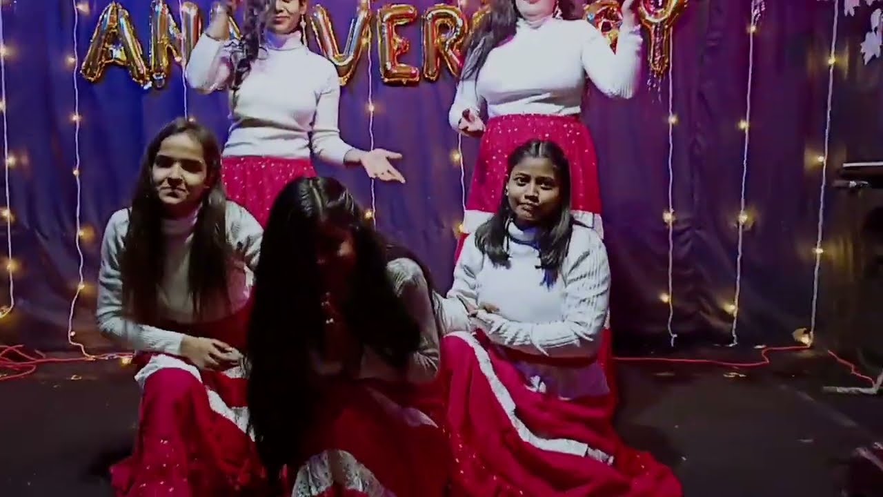 4th Church Anniversary Celebration, Dance performance by youth girls 🙏😇