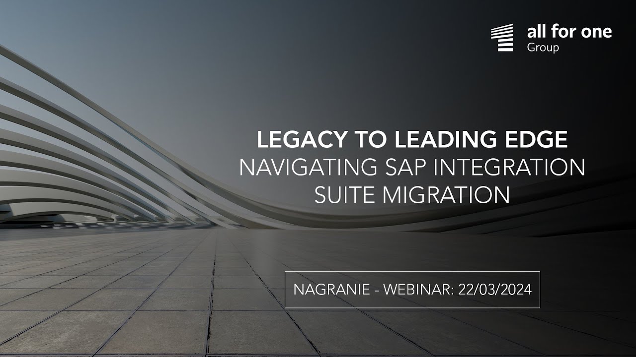Legacy to Leading Edge: Navigating SAP Integration Suite Migration ...