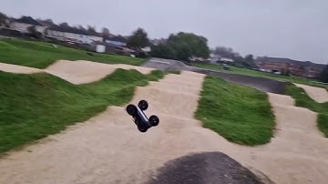 arrma notorious Saturday bash #backflip #rcbasher #rc #arrma #rccars #airtime #m2c #jumps #