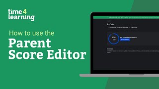 How to use the Parent Score Editor