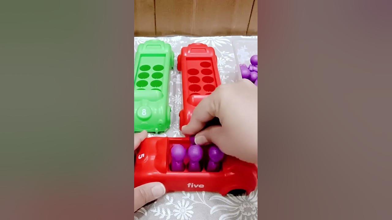 Lakeshore counting cars preloved toy youtube
