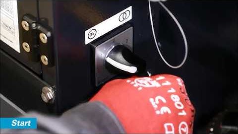 Atlas Copco Service Instruction Video - HiLight B5+ Start Stop