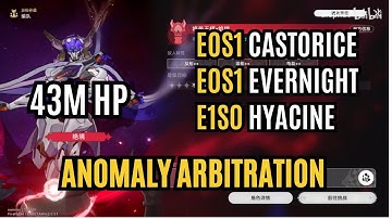 Anomaly Arbitration Showcase | E0S1 Castorice & Evernight vs. Lygus LV100