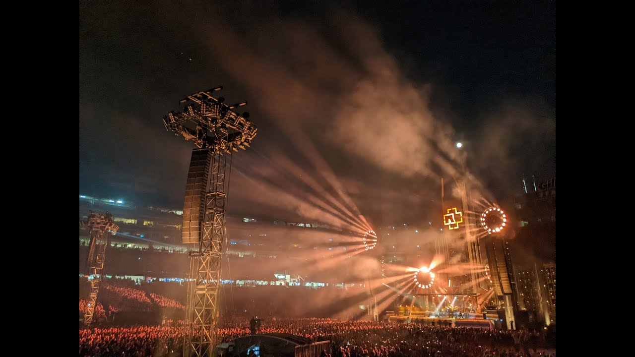 Rammstein - Deutschland - Live on September 9, 2022 at Gillette Stadium ...