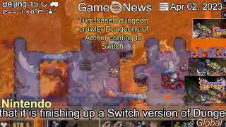 [Latest]Turn-based dungeon crawler Dungeons of Aether coming to Switch