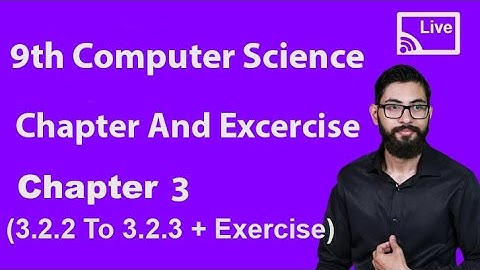 9th Class Computer Ch 3 Input And Output Devices Live Lecture - 9th Computer Live Lecture