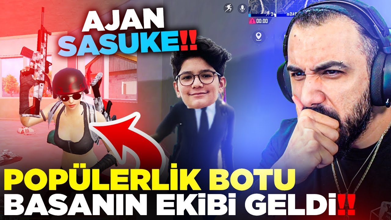 EZELİ DÜŞMANIMIN EKİBİ KARŞIMA GELİRSE?? 😱 SASUKE AJAN ÇIKTI! (BÜYÜK KARŞILAŞMA) | PUBG MOBILE