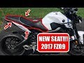 Sargent World Sport Seat - 2017 Yamaha FZ09