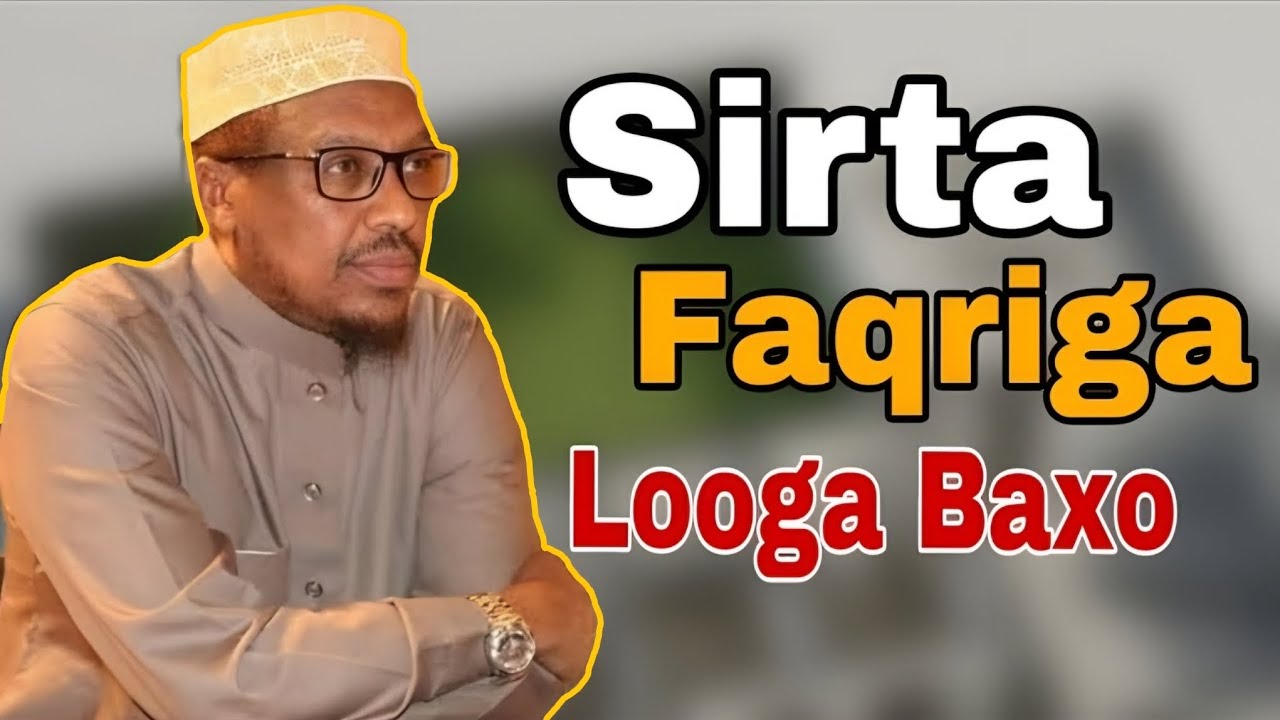 Sirta Faqriga Looga Baxo || Waano || Sheikh Mustafe xaaji Harun #wacdi