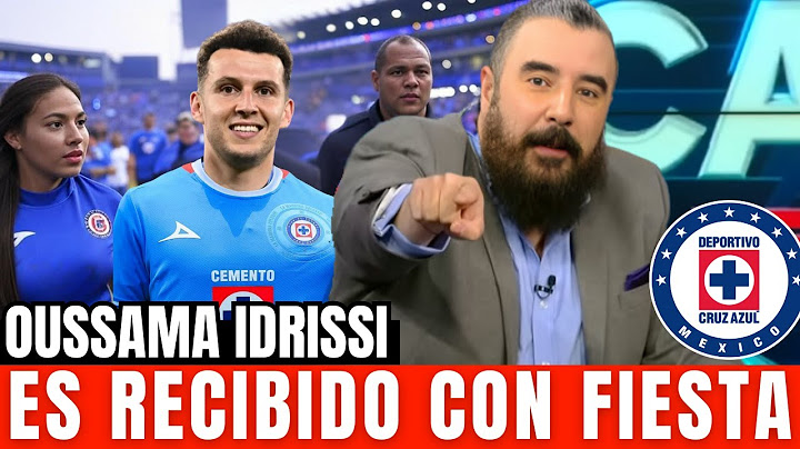 Oussema IDrissi lands in Mexico City and receives a standing ovation from Cruz Azul fans | Cruz A...