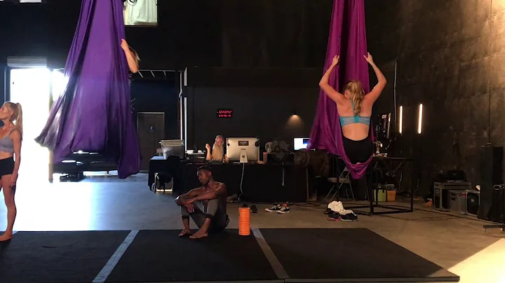 THE AERIALIST Behind The Scenes: Dreya being mean