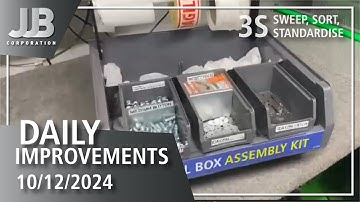 3s and Lean Improvements 10th December