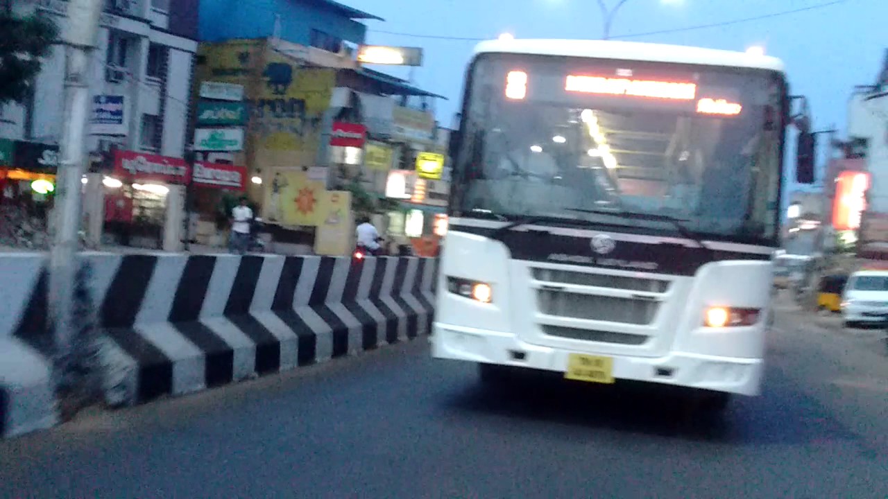 Ashok Leyland JANBUS in Chennai road