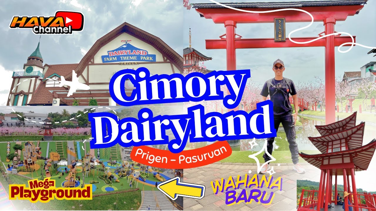 CIMORY DAIRYLAND PRIGEN TERBARU !! WAHANA TERBARU "MEGA PLAYGROUND"