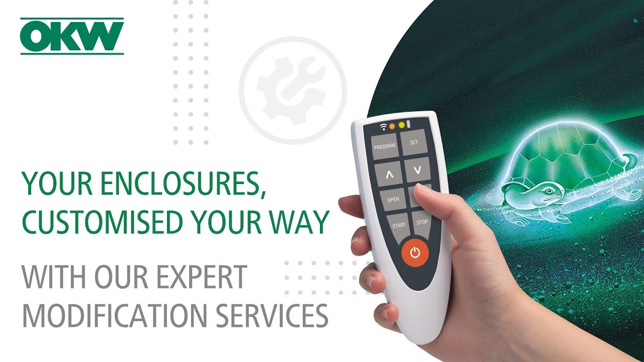🔧 From standard to fully customised enclosures: OKW adapts to your every need.