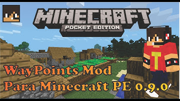 Minecraft Pocket Edition 0.9.0 - WayPoints Mod