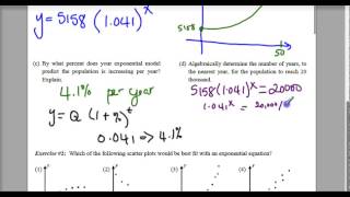 11 7-Exponential and Logarithmic Regression