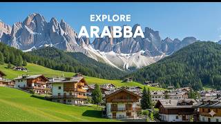 Arabba Dolomites | Walking the Alpine Village | 4K POV Italy