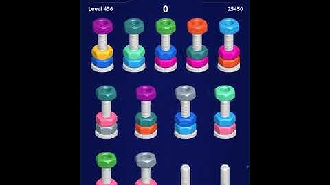 Sort Nuts Level 451 - 460 Walkthrough | PuzzleChallenge ✔️