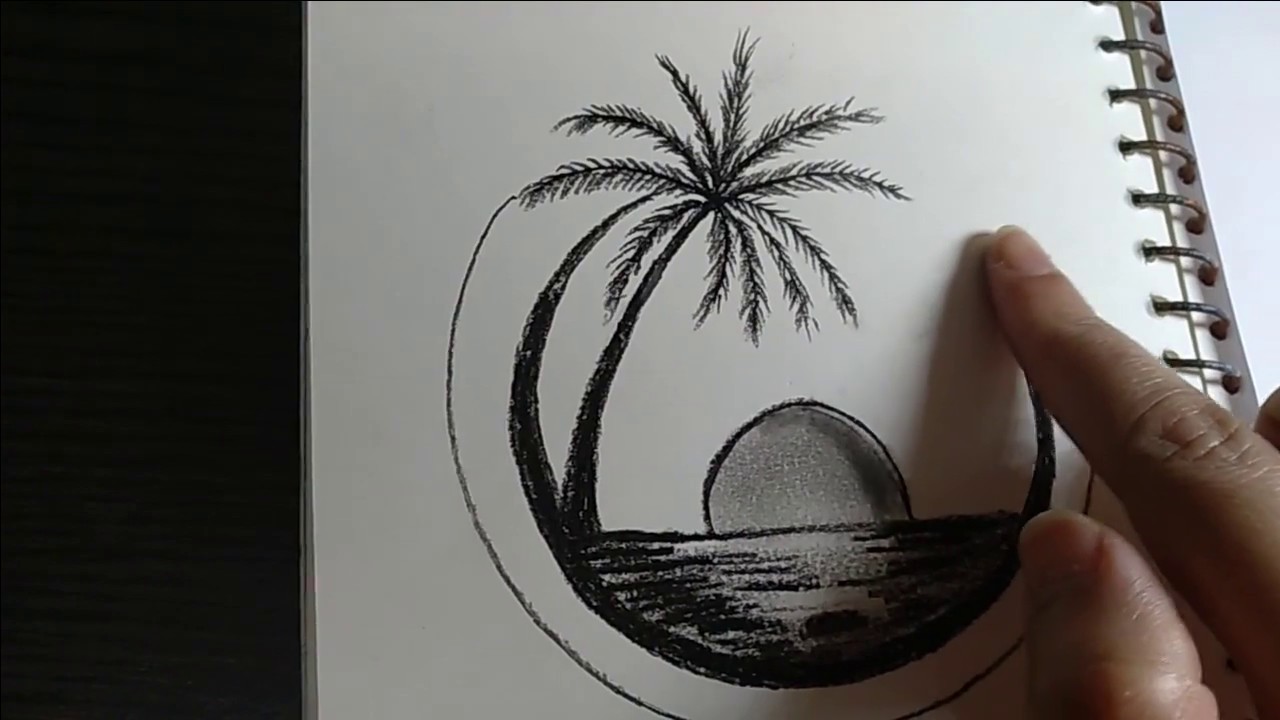 Drawing, shading and blending/How to Draw and Shade A Scenery Drawing