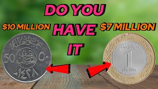 Most Valuable Saudi Coins1 Riyal 2016 & 50 Nisf Riyal 1428 Worth Big Money