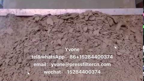 high efficiency filter press for sludge dewatering