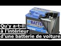 Quy atil  lintrieur dune batterie de voiture