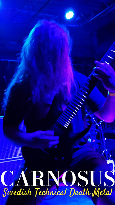 CARNOSUS's Brutal Technical Death Metal from Sweden Live 2025 🤘🇸🇪 #Metal