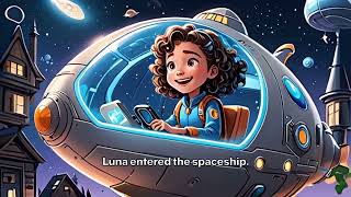 Luna's Lunar Adventure: A Magical Journey to the Moon