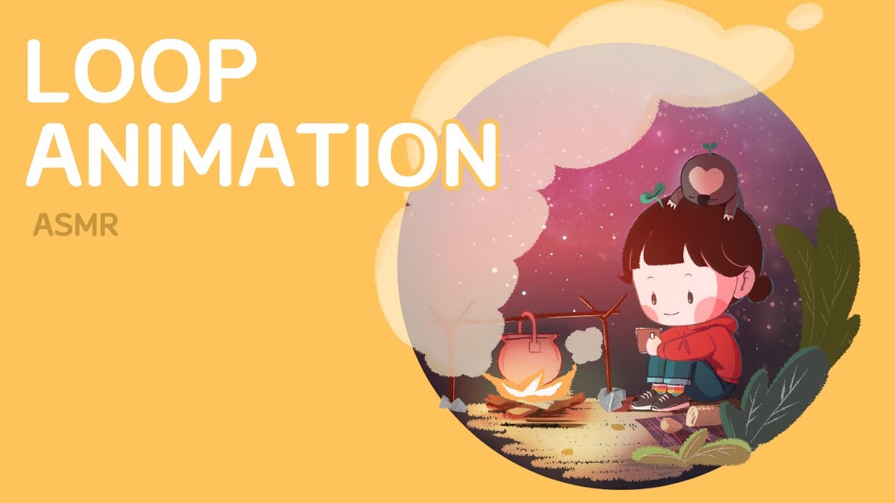 Loop animation [짧은루프애니메이션] asmr - YouTube
