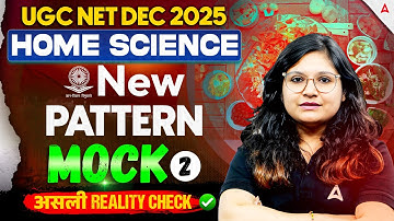 UGC NET Home Science | UGC NET Home Science Mock Test #2 By Prerna Mam