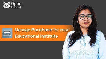 Managing purchase for your educational Institute using OpenEduCat