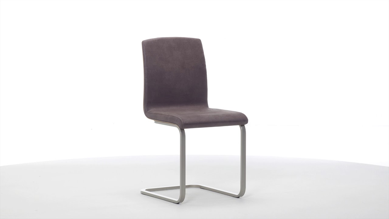 Dudinger Stühle Jessica als Freischwinger für den Esstisch