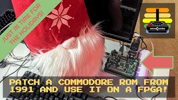 MEGA65: Patch a Commodore 65 ROM to use with the XEMU Emulator