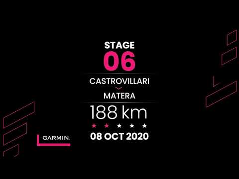 Video Percorso Giro d'Italia 2020 | Stage 6