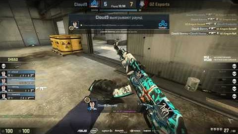 ESL One Cologne 2016 Qualifier | Cloud9 vs. G2 | C9.Slemmy spray down G2