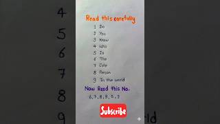 read carefullu this number#english #paper #puzzel #writing work #quiz