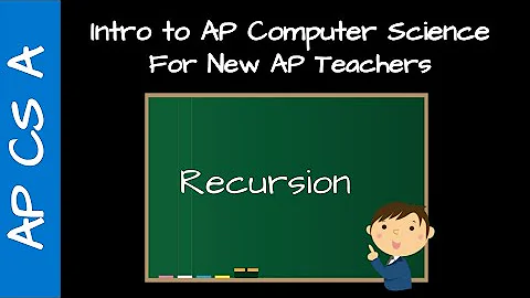 AP CS A Teacher Training - Recursion