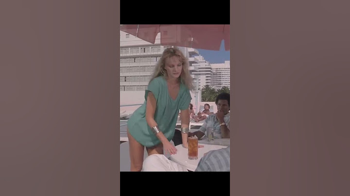 Arielle DOmbasle - Miami Vice - 1987