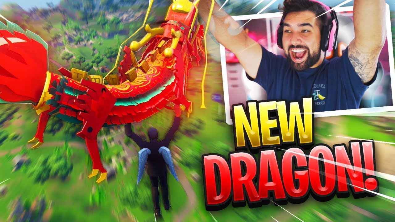 *NEW* Legendary DRAGON GAMEPLAY in Fortnite Battle Royale YouTube