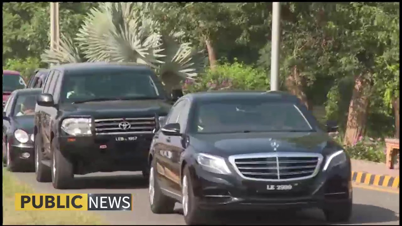 Nawaz Sharif, Maryam and Safdar leave Jati Umra for Adiala Jail | Public News