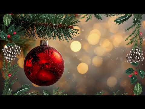 🎄🎁❄️Weihnachtsbaum Weihnachten Hintergrund Motion Christmas Tree Background Video Screen Loop Video🔔